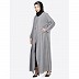 Denim executive coat Abaya